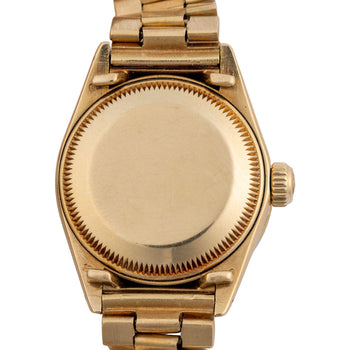 Rolex Lady Datejust 6917 Diamond Dial 18K Gold President Circa 1977 Watch – Assay Jewelers
