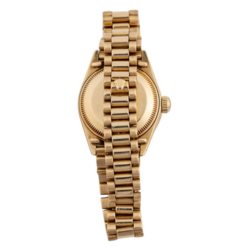 Rolex Lady Datejust 6917 Diamond Dial 18K Gold President Circa 1977 Watch – Assay Jewelers