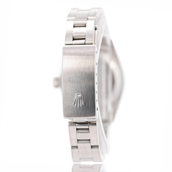 Rolex Lady Oyster Blue Dial 76030 Engine Bezel Blue Dial Watch