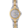Rolex Lady Yacht Master 29mm Two Tone 18K Gold & Steel Gray Dial Oyster Watch