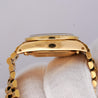 Rolex OP DateJust Presidential White Face 26mm Diamond Bezel 18K Gold Watch