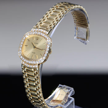 Rolex Orchid 2673 18K Gold 22mm Diamond Bezel 1989 Watch – Assay Jewelers