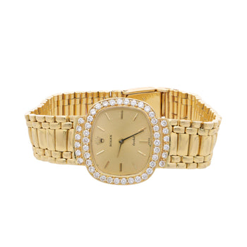 Rolex Orchid 2673 18K Gold 22mm Diamond Bezel 1989 Watch – Assay Jewelers
