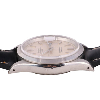 Rolex Oyster Date 15200 Automatic Watch Stainless Steel Silver Dial Strap – Assay Jewelers