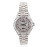 Rolex Platinum DateJust Presidential Watch 15 Carat Diamond 26mm
