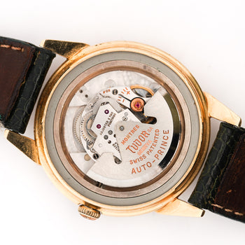 Rolex Tudor Prince 35mm Coca Cola 25 Years Service 14K Gold Watch – Assay Jewelers