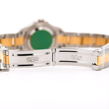 Rolex Yacht Master 169623 29mm Two Tone 18K Blue Ladies Watch Full Set – Assay Jewelers