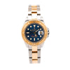 Rolex Yacht Master 169623 29mm Two Tone 18K Blue Ladies Watch Full Set