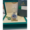 Rolex Yacht-Master 40mm Blue Face Platinum Bezel with Oyster Band