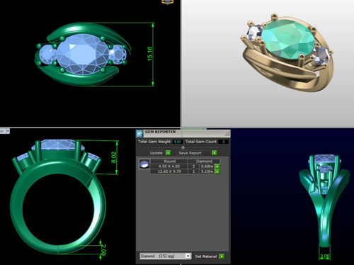 Maggie (Bypass Ring)