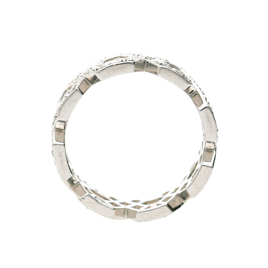 Tiffany & Co Hexagon 1.2 Carat Diamond Platinum Eternity Band Ring