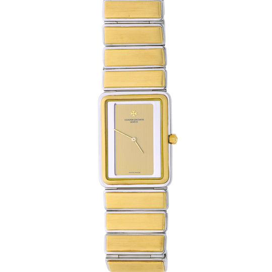 Vacheron Constantin Harmony 18K Gold Steel Two-Tone Champagne Dial Vintage Watch