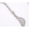 Vintage 17.6 Carat Round Diamond Pave Choker Necklace