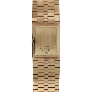 Vintage Concord 14K Gold 25mm Quartz Integrated Bracelet Watch – Assay Jewelers