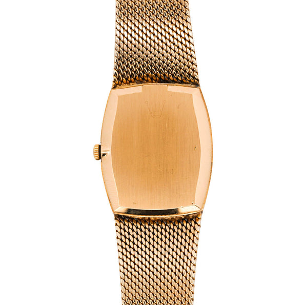 Vintage Rolex Cellini 3807 Champagne Dial 18K Gold Manual Watch