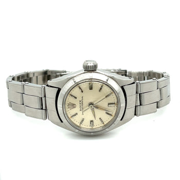 Vintage Rolex Oyster Perpetual 6623 Women's 25mm Dial Watch in Steel – Assay Jewelers