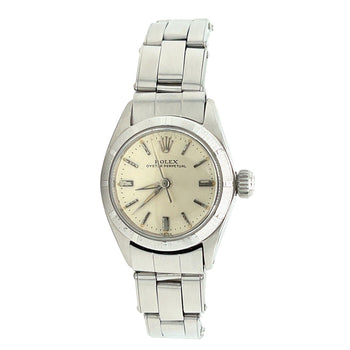 Vintage Rolex Oyster Perpetual 6623 Women's 25mm Dial Watch in Steel – Assay Jewelers