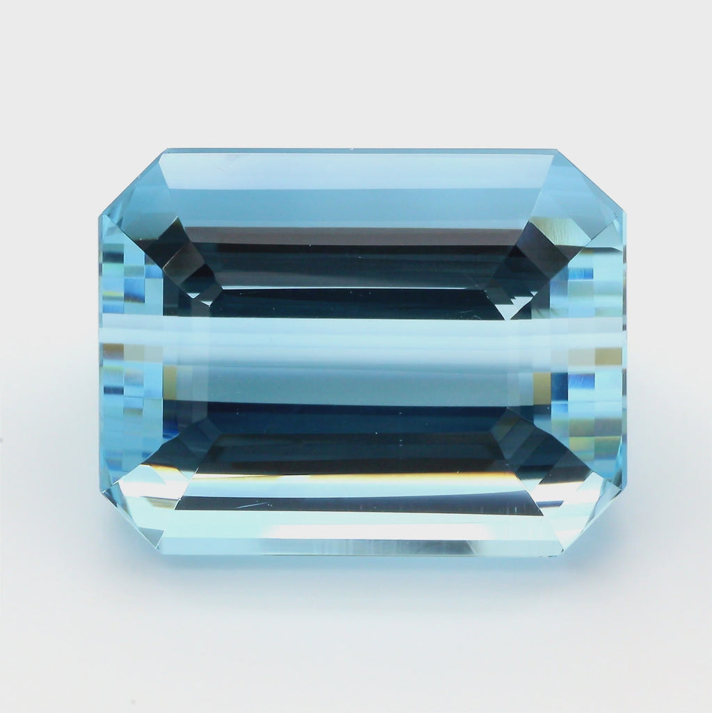 GIA Certified 47.02 Carat Emerald Cut Loose Aquamarine
