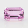 GIA Certified 115.10 Carat Emerald Cut Pink Kunzite Loose
