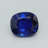 AGL Certified 5.75 Carat Burma No Heat Cushion Cut Blue Sapphire Loose Stone